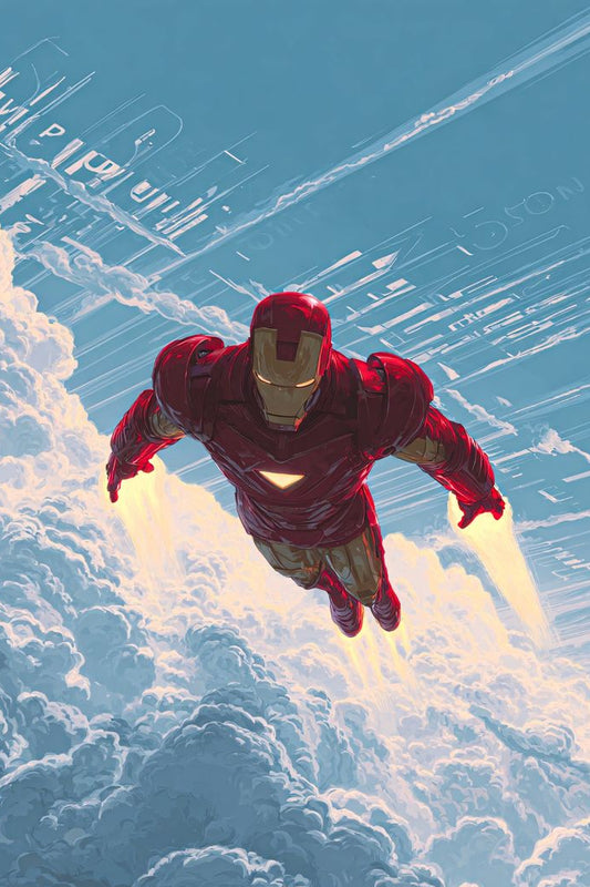 Iron Man Metal Poster