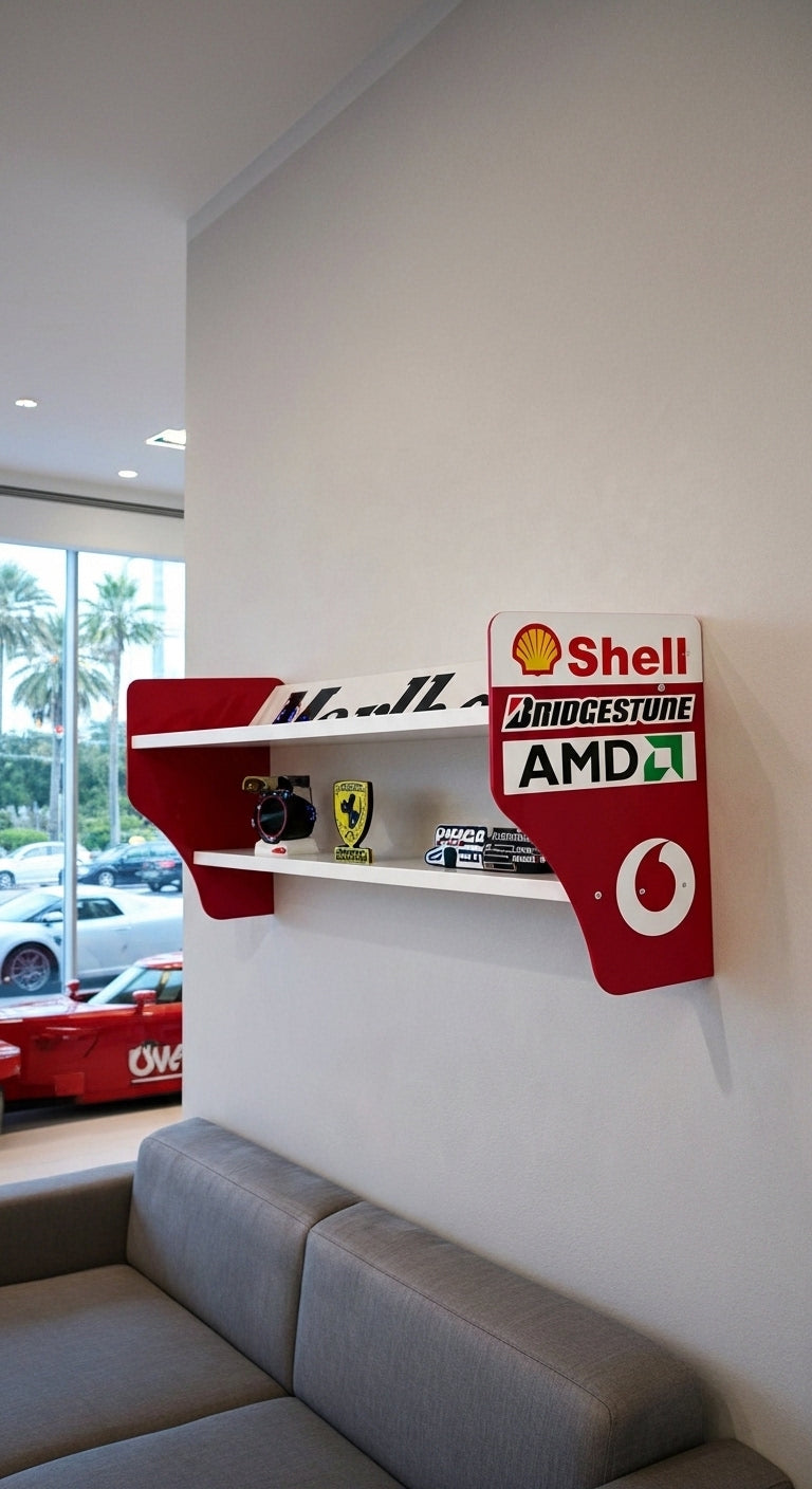 F1 Inspired Spoiler Shelf