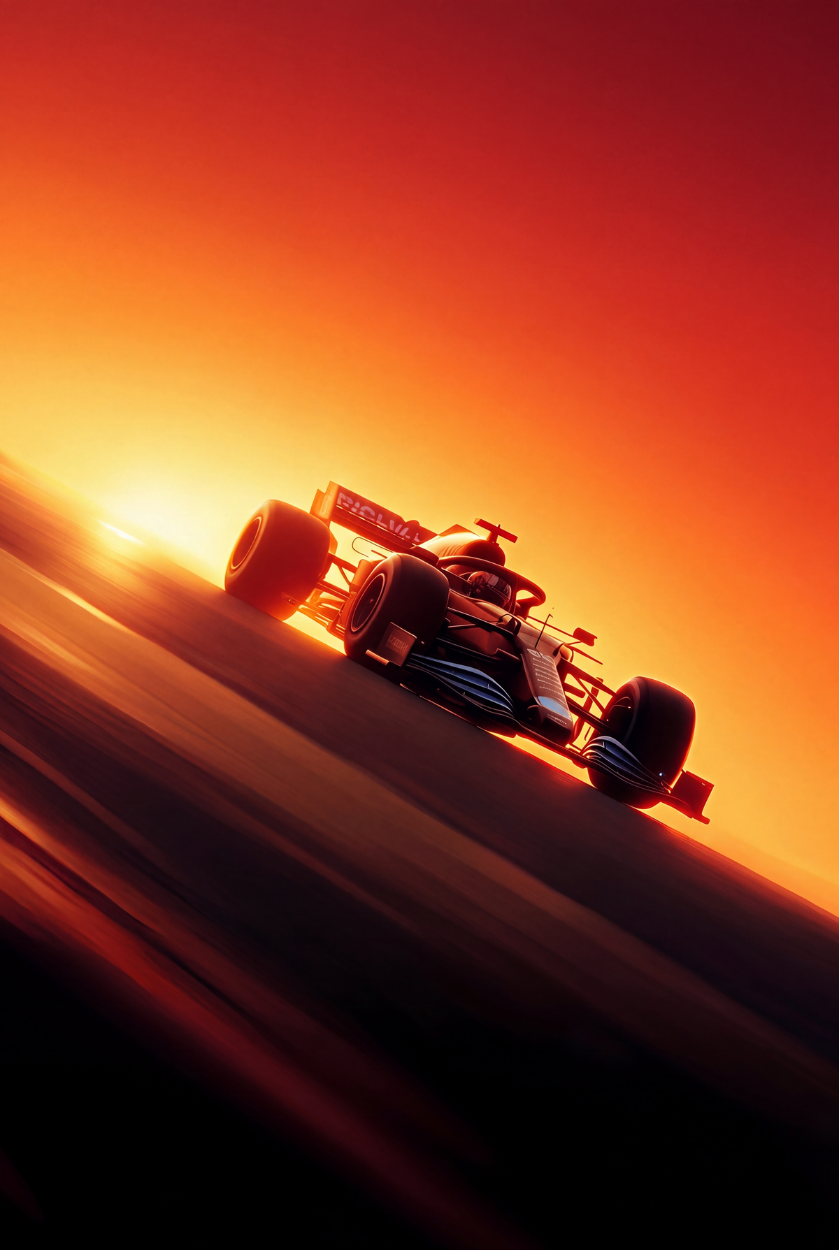 F1 Metal Poster
